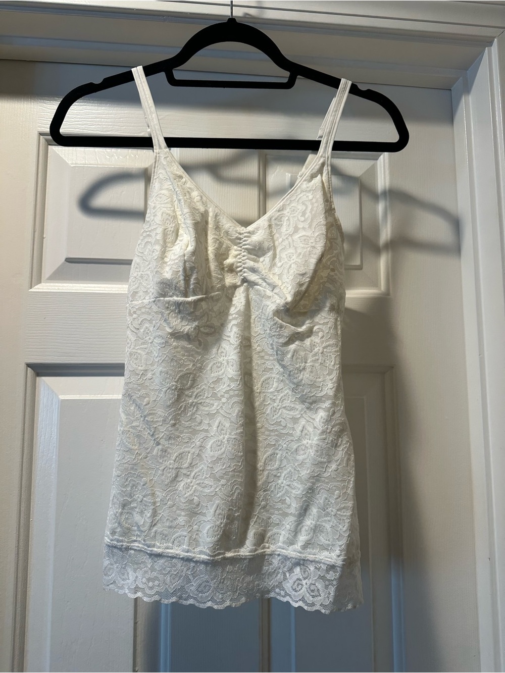 Bali White Lace Bra with Adjustable Straps